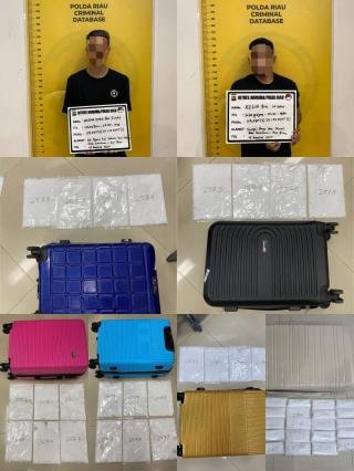Penumpang Pesawat Selundupkan Narkoba, 13 Kg Sabu Disita dan Istri Ikut Diamankan