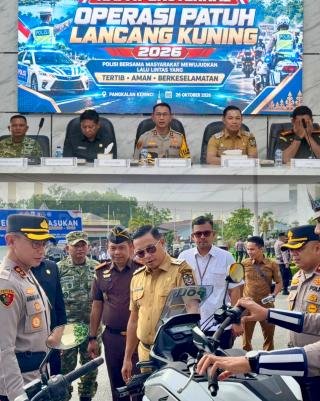 Operasi Patuh LK 2026 Digelar, Wabup Husni Tamrin Imbau Warga Utamakan Keselamatan