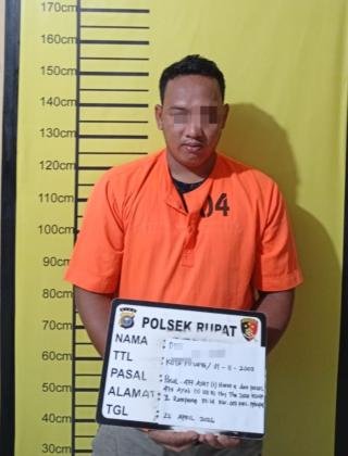 Polsek Rupat Tangkap “Ninja Sawit”, Sempat Ancam Satpam PT Priatama Pakai Parang