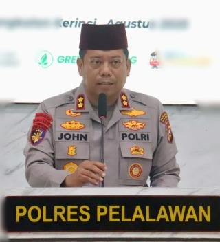 Polres Pelalawan Tetapkan Oknum Bidan Desa Tersangka Dugaan Bocah SD Salah Sunat