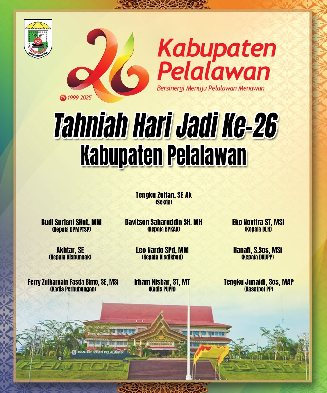HUT PELALAWAN ke 26